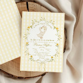 Silly Goose Gender neutral Yellow Baby Shower Einladung