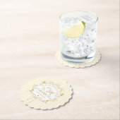 Silly Goose Gender neutral Yellow Baby Shower Untersetzer (Vor Ort)