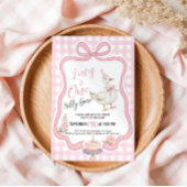 Silly Goose Girl 1st Birthday Invitation Einladung