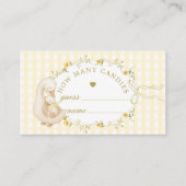 Silly Goose How many candies Baby Shower Begleitkarte (Vorderseite)