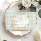 Silly Goose How many Candies Guessing game Sage Begleitkarte