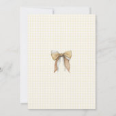 Silly Goose Lemon Baby Shower Einladung (Rückseite)