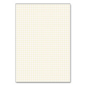 Silly Goose Lemon Baby Shower Table Numbers Tischnummer (Rückseite)