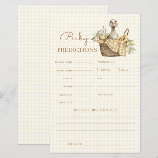 Silly Goose Lemon Predictions Advice Game