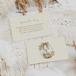 Silly Goose Lemon Watercolor Books for Baby  Begleitkarte