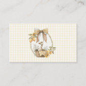 Silly Goose Lemon Watercolor Diaper Raffle Begleitkarte (Vorderseite)