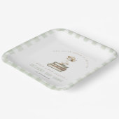 Silly Goose New Chapter Spring Baby Shower  Pappteller (Gewinkelt)