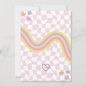 Silly Goose on the Loose Birthday Einladung (Rückseite)