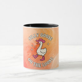 Silly Goose On The Loose Mug – Funny Goose Coffee  Tasse