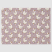 Silly Goose Party – Quirky Birthday Design Seidenpapier (Vorderseite)