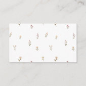 Silly Goose Pink Girl Books for Baby insert card (Rückseite)