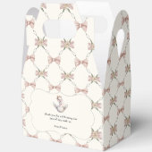 Silly Goose Preppy Bow Baby Shower Geschenkschachtel (Offen)