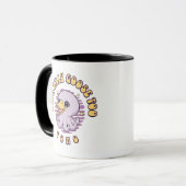 Silly Goose Purple Octopus Mug Tasse (Vorderseite Links)