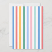 Silly Goose Silly-Brating Three Birthday Party  Einladung (Rückseite)