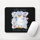 Silly Goose Teacher Club Back To School Funny Firs Mousepad (Mit Mouse)
