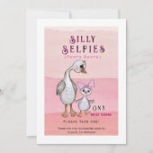 Silly Goose Universal Party Sign Template | Edit Einladung (Vorderseite)