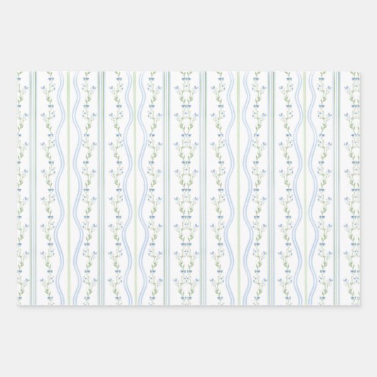 Silly Goose Whimsical Bow Baby Boy Shower Geschenkpapier Set (Vorderseite 3)