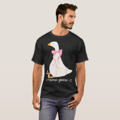 Silly Mama Goose Daddy Goose Matching Goose Family T-Shirt (Vorne ganz)
