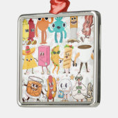 Silly Ornament Aus Metall (Links)