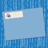 Silly Penguin Entangled in Christmas Lights