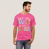 Silly Rabbit Easter Is For Jesus Cute Bunny Christ T-Shirt (Vorne ganz)