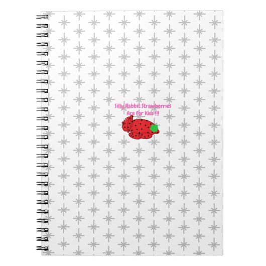 SILLY RABBIT NOTEBOOK NOTIZBLOCK (Vorderseite)