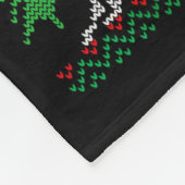 Silly Santa Christmas Is For Jesus Christian Chris Fleecedecke (Ecke)