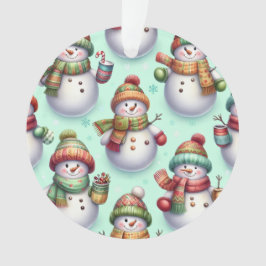 Silly Snowmen Ornament