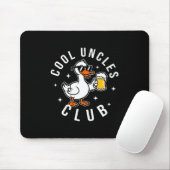 Silly Uncle Goose Cool Uncles Club Shirt Men Uncle Mousepad (Mit Mouse)