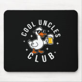 Silly Uncle Goose Cool Uncles Club Shirt Men Uncle Mousepad (Vorne)