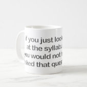 Sillybus Tasse (Vorderseite Links)