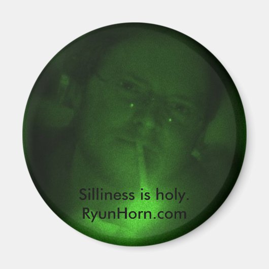 SillyGreenFotoMagnet Magnet (Vorne)