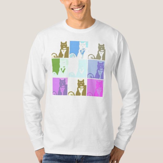 SillyKitty Art-Shirt T-Shirt (Vorderseite)