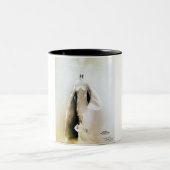 Silmarillion Fingolfin und Morgoth   Zweifarbige Tasse (Mittel)