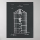 Silo Patent Print Poster (Vorne)