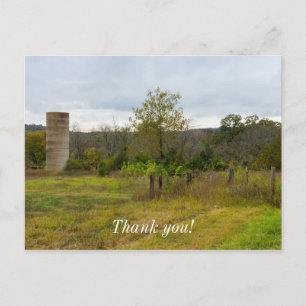 Silo Stands Postkarte