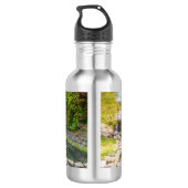 Siloam Springs Sager Creek Wasserfall Flasche Edelstahlflasche (Rückseite)