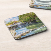 Siloam Springs Sager Creek Waterfall Untersetzer S (Linke Seite)