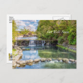 Siloam Springs Sager Creek wird gut Postkarte (Vorne/Hinten)