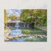 Siloam Springs Sager Creek wird gut Postkarte (Vorderseite)