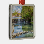 Siloam Springs Sager Wasserfall Premium Ornament Aus Metall (Rechts)