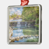 Siloam Springs Sager Wasserfall Premium Ornament Aus Metall (Links)