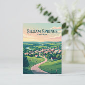 Siloam Springs USA Postkarte (Stehend Vorderseite)