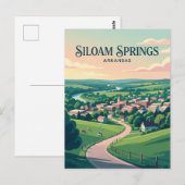 Siloam Springs USA Postkarte (Vorne/Hinten)