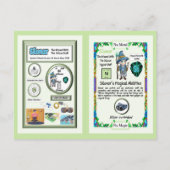 Silonar Wizard - Silicium-Element Postkarte (Rückseite)