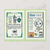 Silonar Wizard - Silicium-Element Postkarte (Vorderseite)