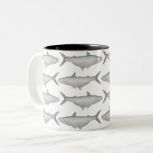 Silond Catfish Zweifarbige Tasse (Vorderseite Links)