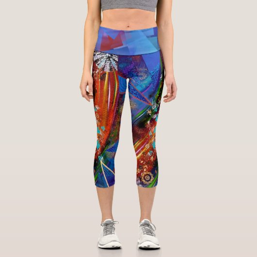 SILOSEZEICHEN CAPRI LEGGINGS (Vorderseite)