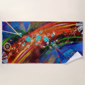 SILOSEZEICHEN STRANDTUCH (Vorderseite)