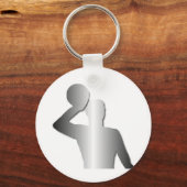 Silouette Schlüsselanhänger (Vorderseite)